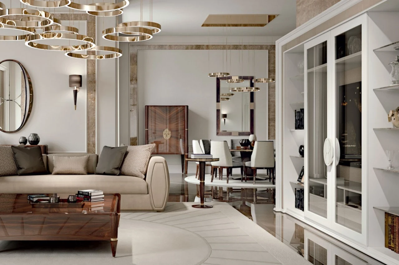 Living room interior design after
